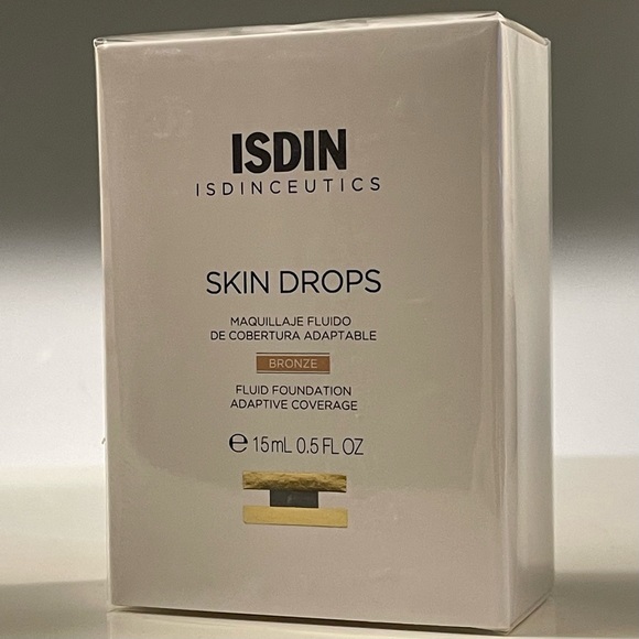ISDIN Makeup Isdin Isdinceutics Skin Drops Bronze Foundation Nwt